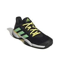 adidas Buty tenisowe Barricade Clay/na korty piaskowe czarne dziecięce